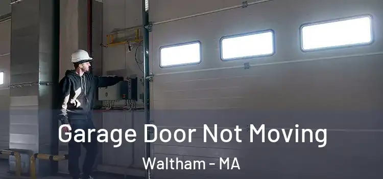  Garage Door Not Moving Waltham - MA