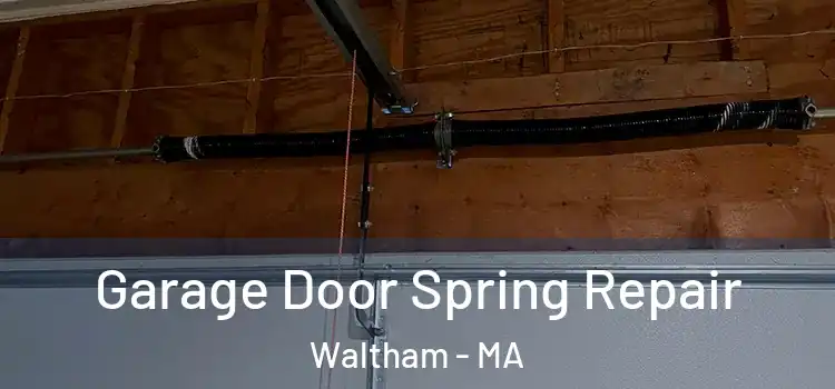  Garage Door Spring Repair Waltham - MA